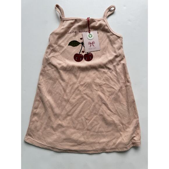 Konges Sløjd ITTY STRAP DRESS GOTS Cameo Rose 5-6Y - Picture 1 of 6